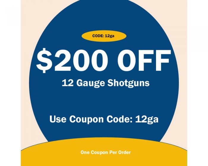 12 Gauge Shotguns ON SALE NOW! 