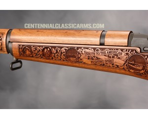 Tribute to the World War II American Fighting Spirit - Rifle Stock