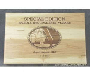 Tribute to  the American Concrete Worker - Pistol